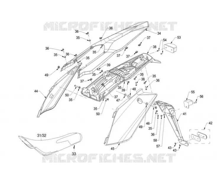 REAR PLASTIC
