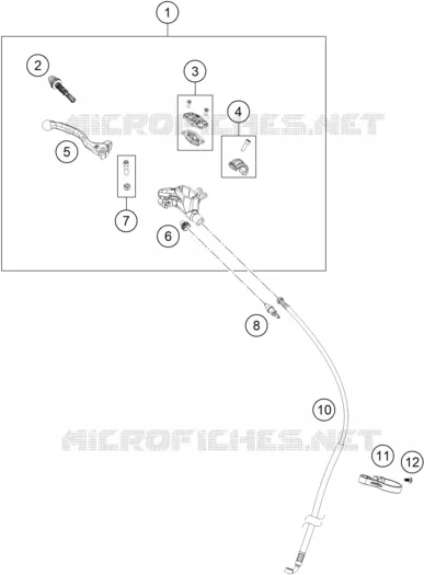 FRONT BRAKE MASTER CYLINDER