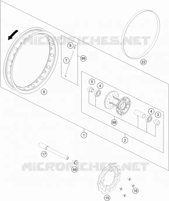 FRONT WHEEL