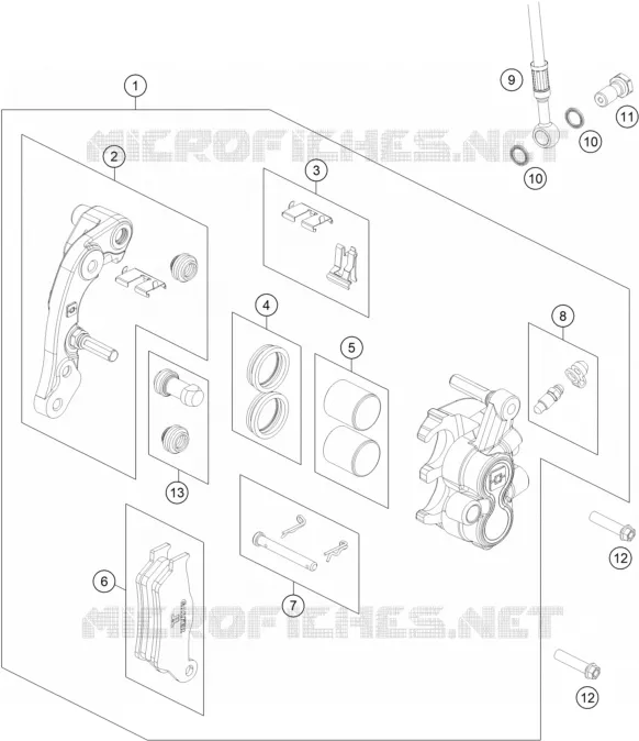 FRONT BRAKE CALIPER