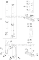 FRONT FORK / TRIPLE CLAMP