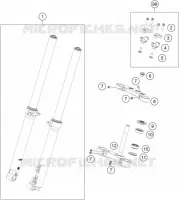 FRONT FORK / TRIPLE CLAMP