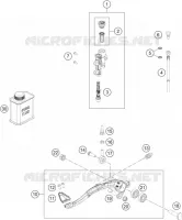 REAR BRAKE MASTER CYLINDER