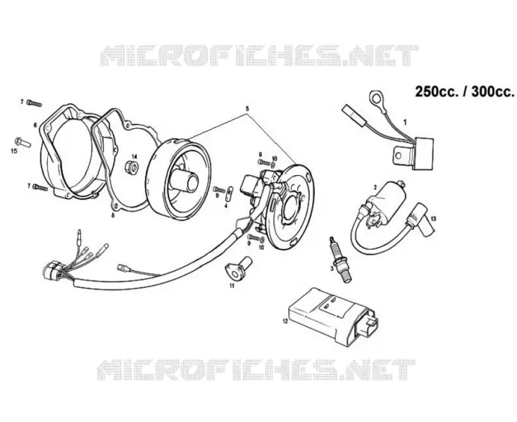 IGNITION / ECU UNIT / REGULATOR