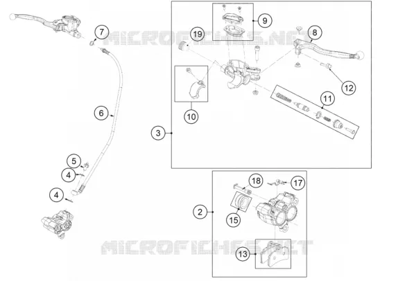 FRONT BRAKE MASTER CYLINDER