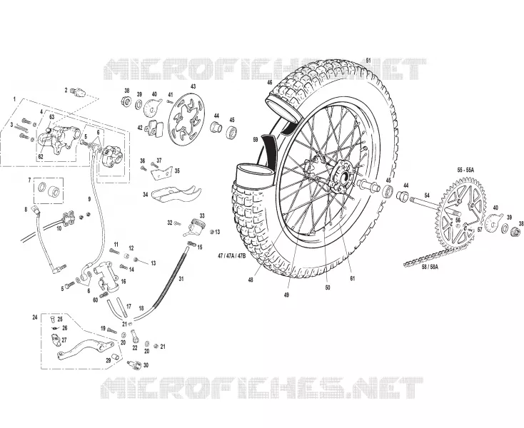 REAR WHEEL / BRAKE