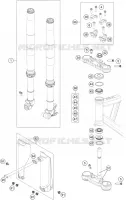 FRONT FORK / TRIPLE CLAMP