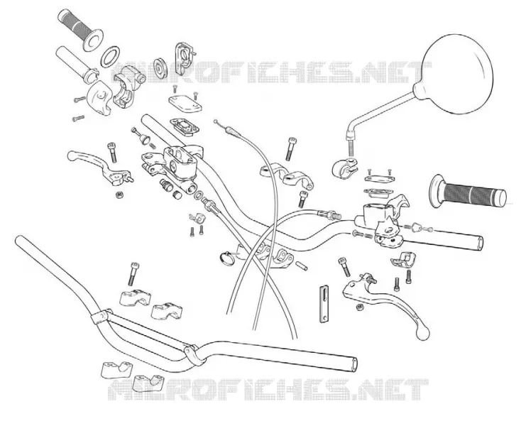 HANDLEBAR / MASTER CYLINDER