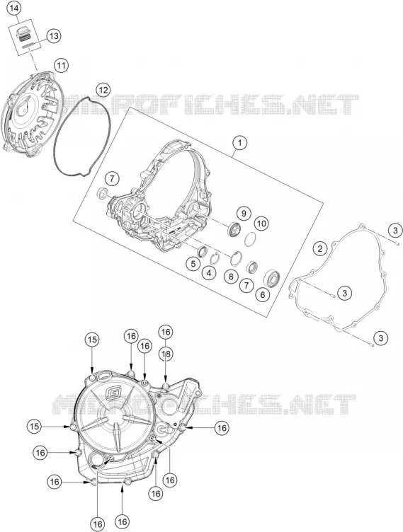 CLUTCH COVER