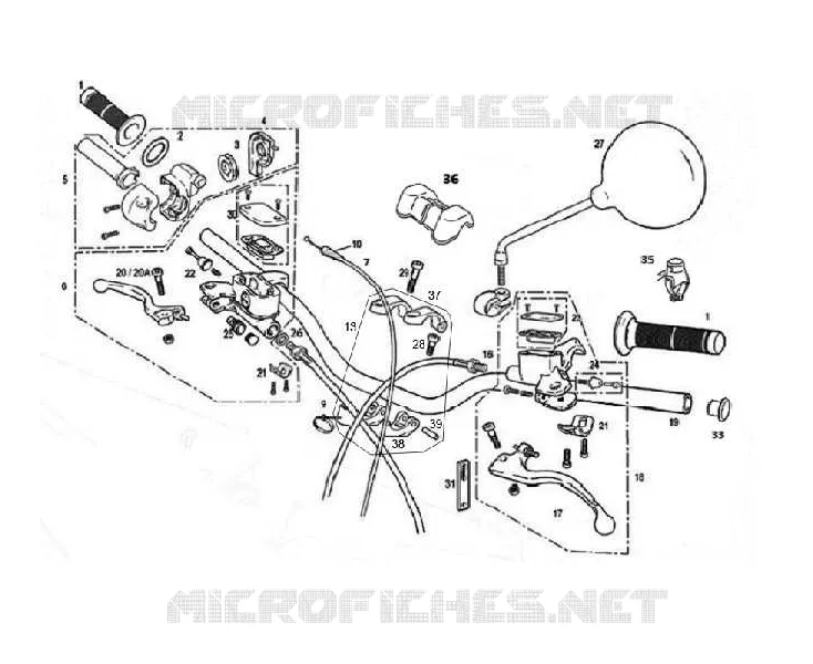 HANDLEBAR / MASTER CYLINDER