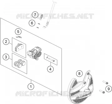 FRONT BRAKE CALIPER