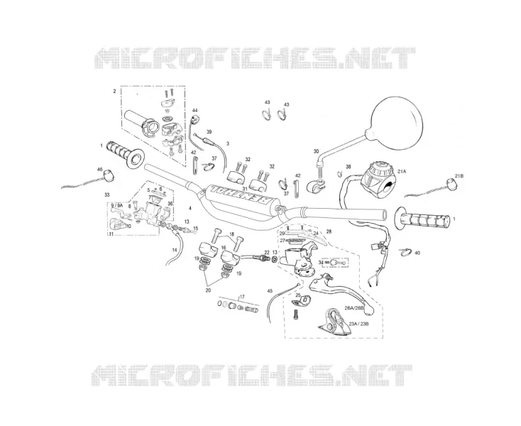 HANDLEBAR / MASTER CYLINDER