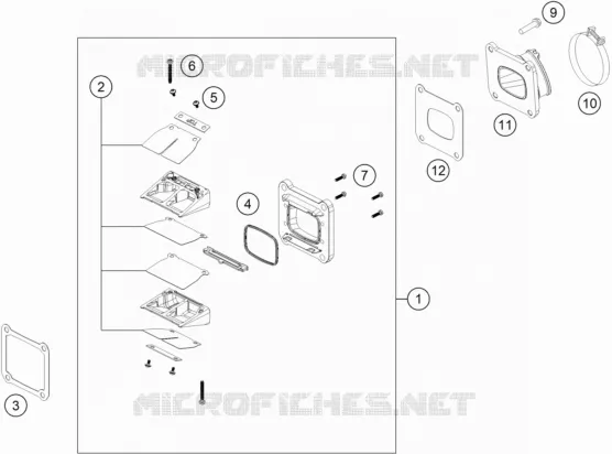 REED VALVE CASE