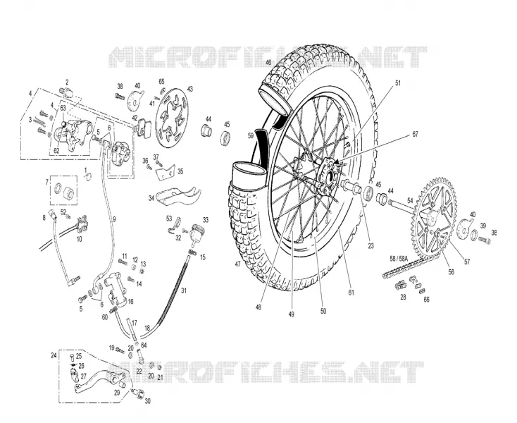 REAR WHEEL / BRAKE