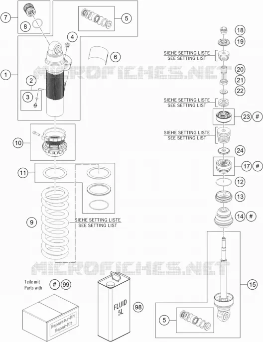 SHOCK ABSORBER (PARTS)
