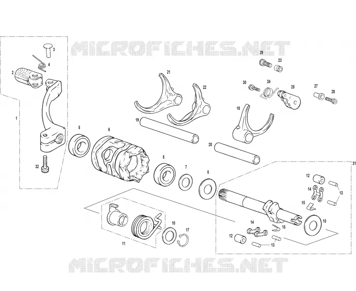GEAR SHIFT SHAFT