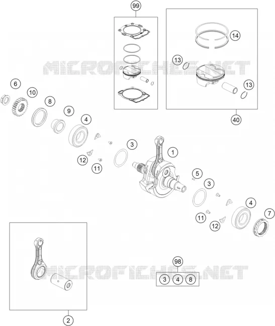 CRANKSHAFT / PISTON