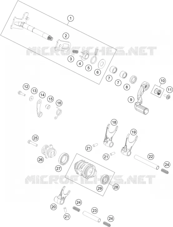 GEAR SHIFTING MECHANISM