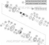 GEARBOX COUNTERSHAFT