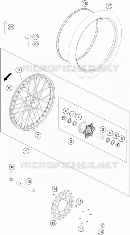 FRONT WHEEL