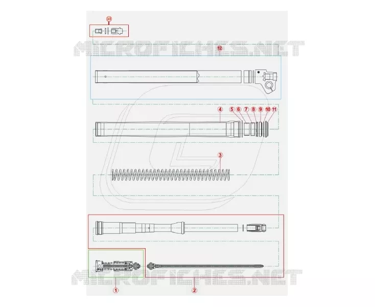 FORK COMPONENTS