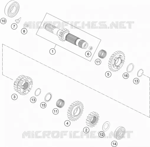 GEARBOX MAIN SHAFT