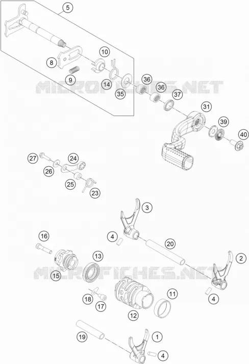 GEAR SHIFTING MECHANISM