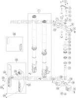 FRONT FORK / TRIPLE CLAMP
