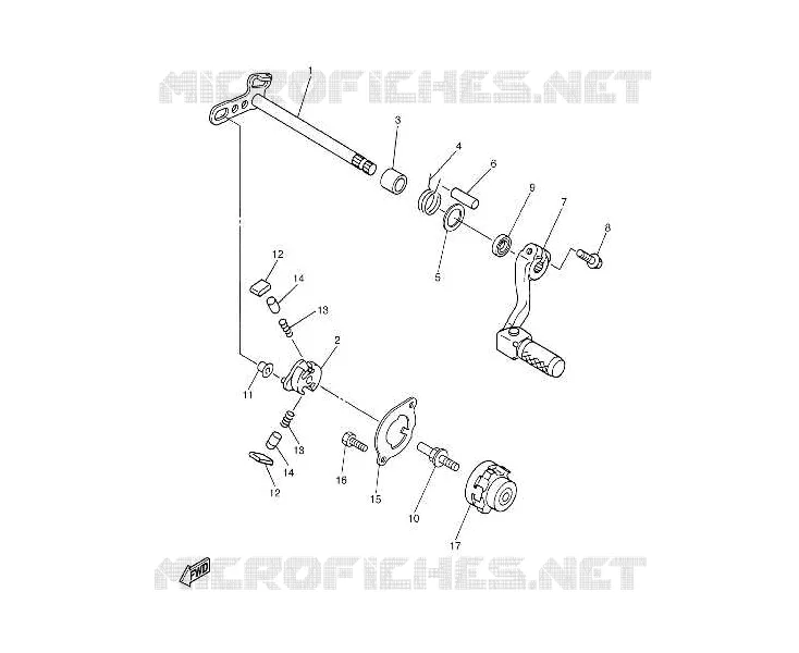 GEAR LEVER 450