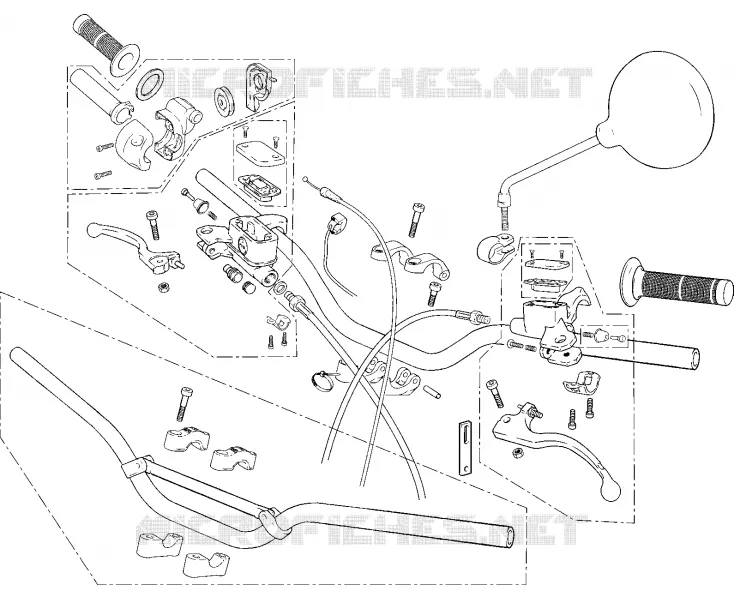 HANDLEBAR / MASTER CYLINDER
