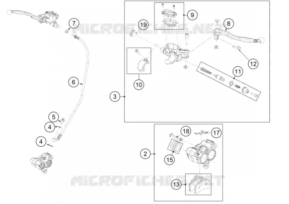 FRONT BRAKE MASTER CYLINDER