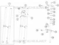 FRONT FORK / TRIPLE CLAMP