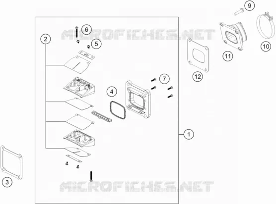 REED VALVE CASE