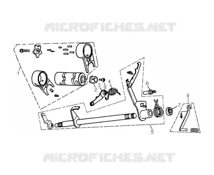 GEAR SHIFT SELECTOR DRUM