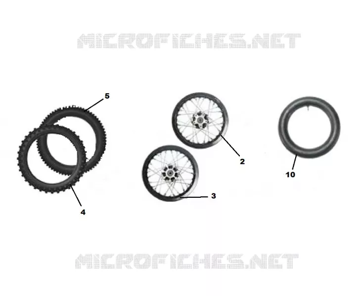 WHEEL / TIRE E10 / E12