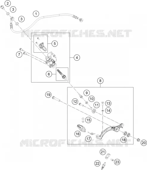 REAR BRAKE MASTER CYLINDER