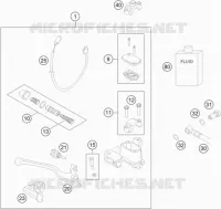 FRONT BRAKE MASTER CYLINDER