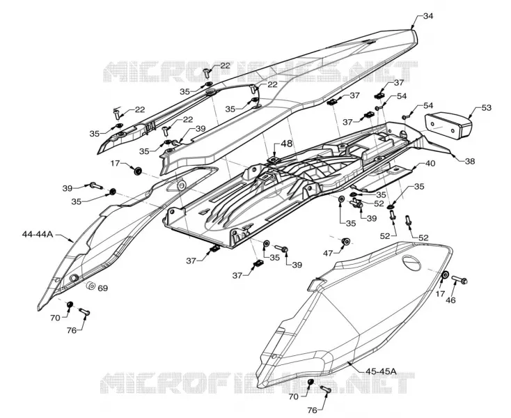 REAR PLASTIC