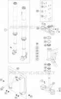 FRONT FORK / TRIPLE CLAMP