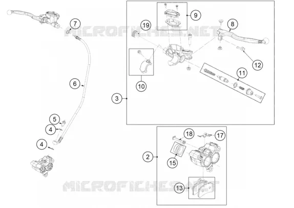 FRONT BRAKE MASTER CYLINDER