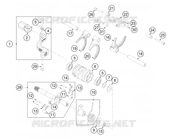 GEAR SHIFTING MECHANISM