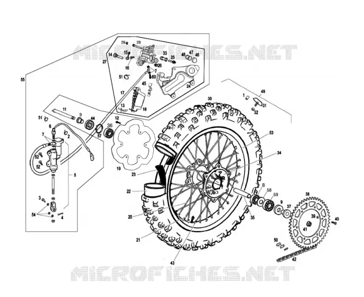 REAR WHEEL / BRAKE