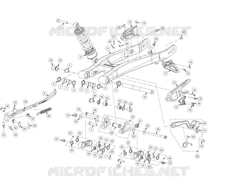 SWINGARM / SHOCK ABSORBER