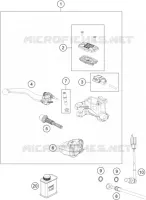 FRONT BRAKE MASTER CYLINDER