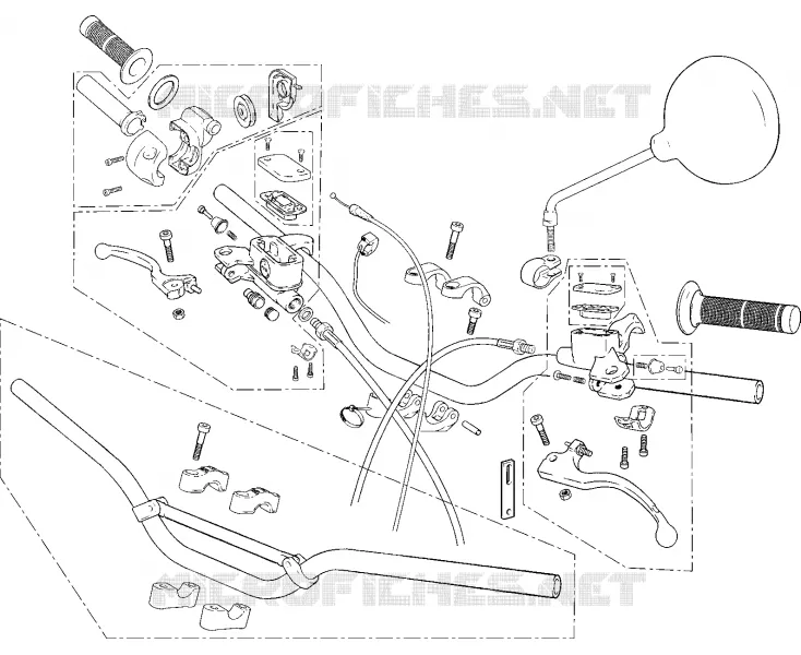 HANDLEBAR / MASTER CYLINDER