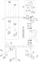 FRONT FORK / TRIPLE CLAMP