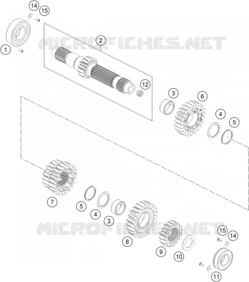 GEARBOX MAIN SHAFT