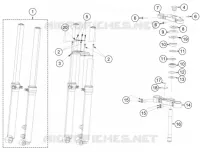 FRONT FORK / TRIPLE CLAMP