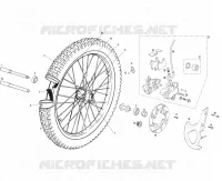 FRONT WHEEL / BRAKE