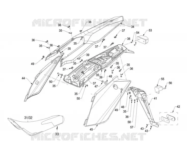 REAR PLASTIC